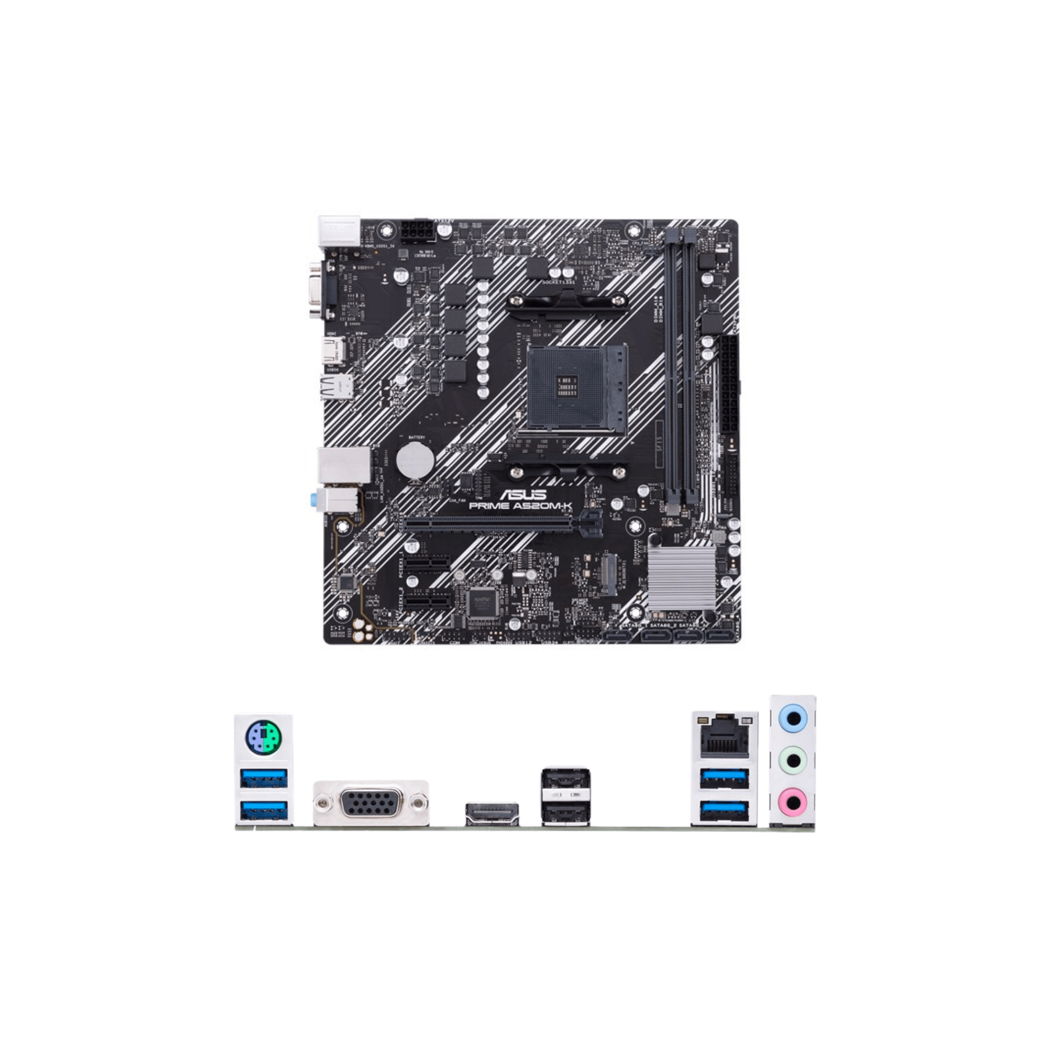 Asus Prime A520M-K AM4 mATX Motherboard Asus Prime A520M-K AM4 mATX Motherboard